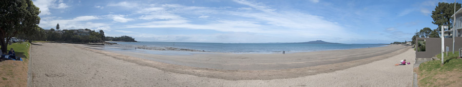 Milford Beach pano