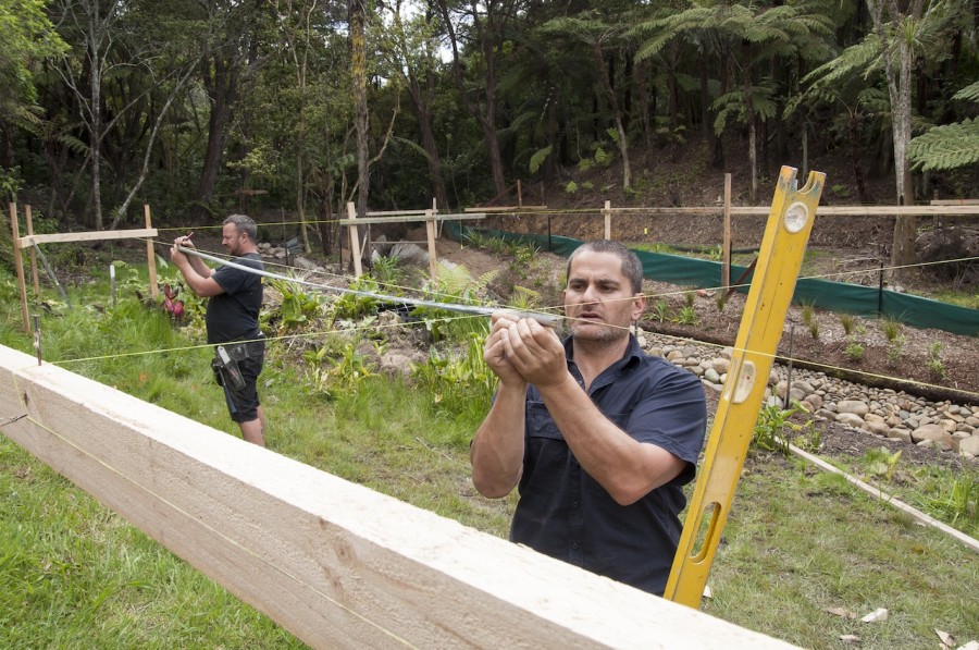 Our builders Ray and Garrick from Haven Renovations doing their thing.