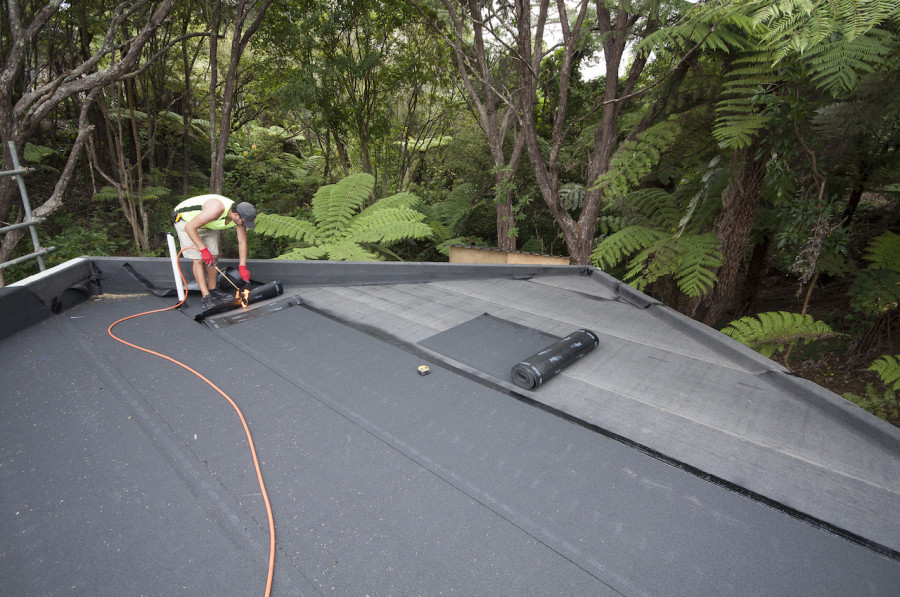29. Ben and Kylie Dream Home Nuraply 3PM double layer torch on flat roof system