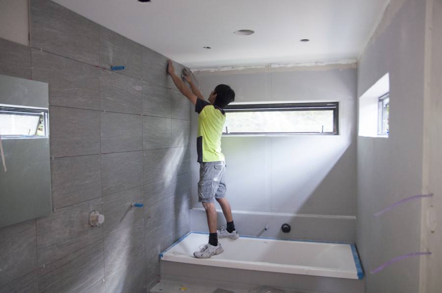 Yummo! The en suite has been finished now too....but we'll save the final room reveals till later :)