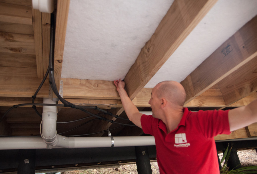 Ben and Kylie Underfloor Mammoth Insulation 2